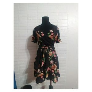 Floral mini dress